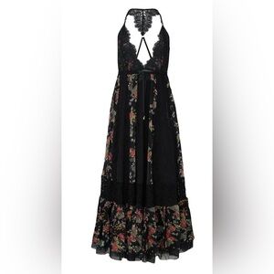 We are Hah Floral Hot as Hell Maxi Dress